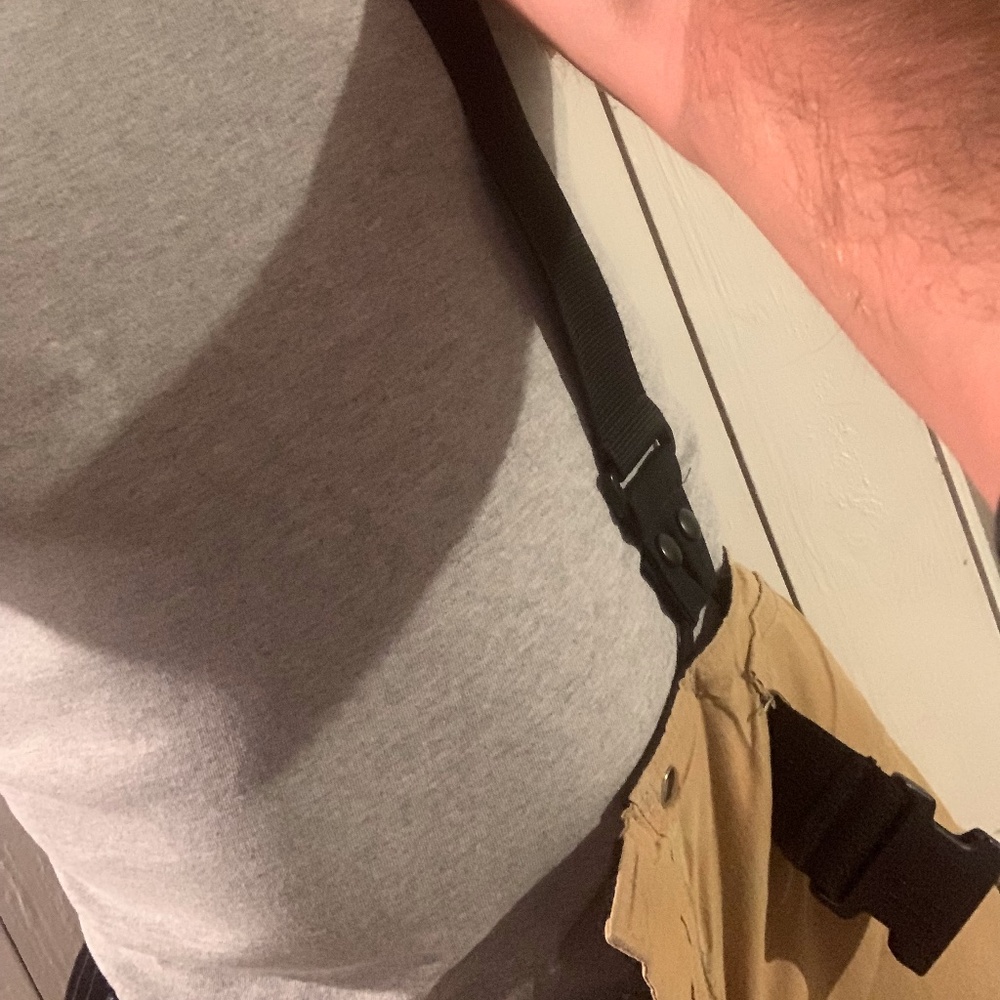 Gray Cotton Tank Top Wife Beater Underwear. Great for gym, work, running. - Picture 3 of 9
